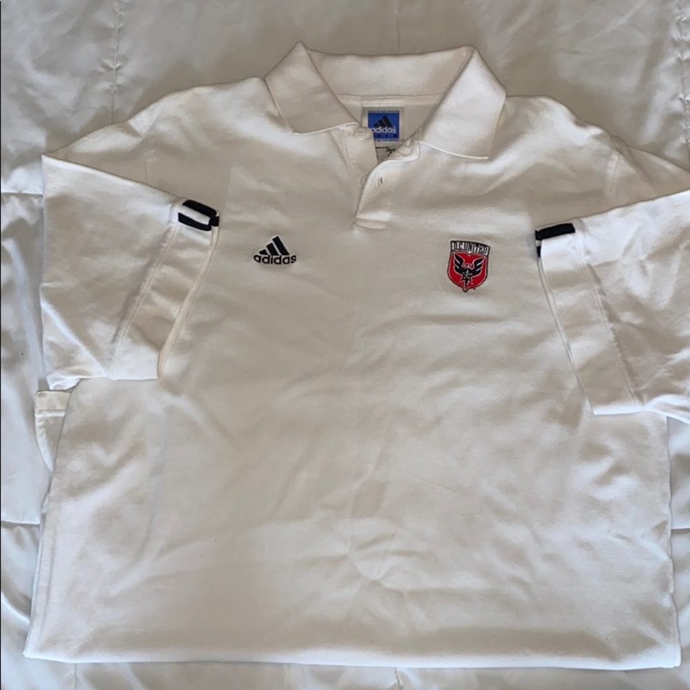 DC United Adidas Polo